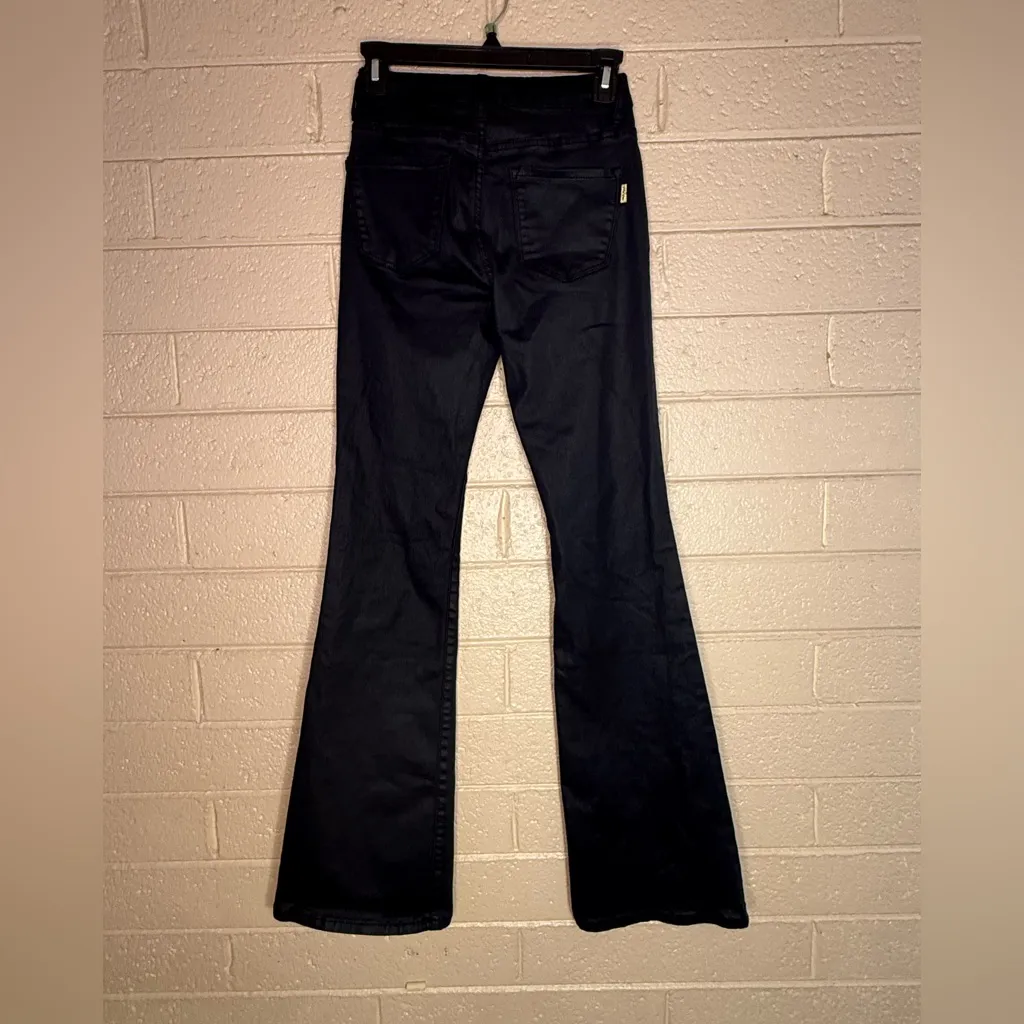 Vibrant Dark Flare Jeans Black Size undefined - Image 2