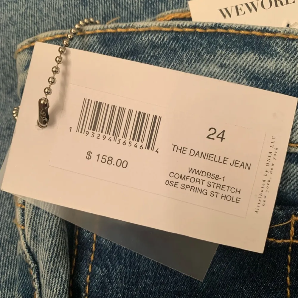 Revolve WeWoreWhat Distressed Jeans - Image 4