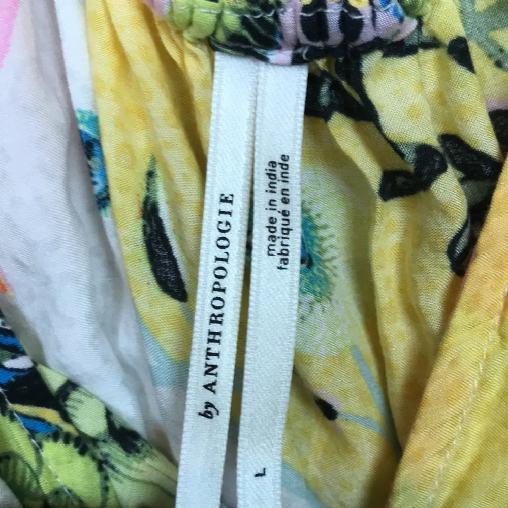 Anthropologie Women’s Margaux Floral Multi-Color Print Sleep Loungewear Dress - Image 9