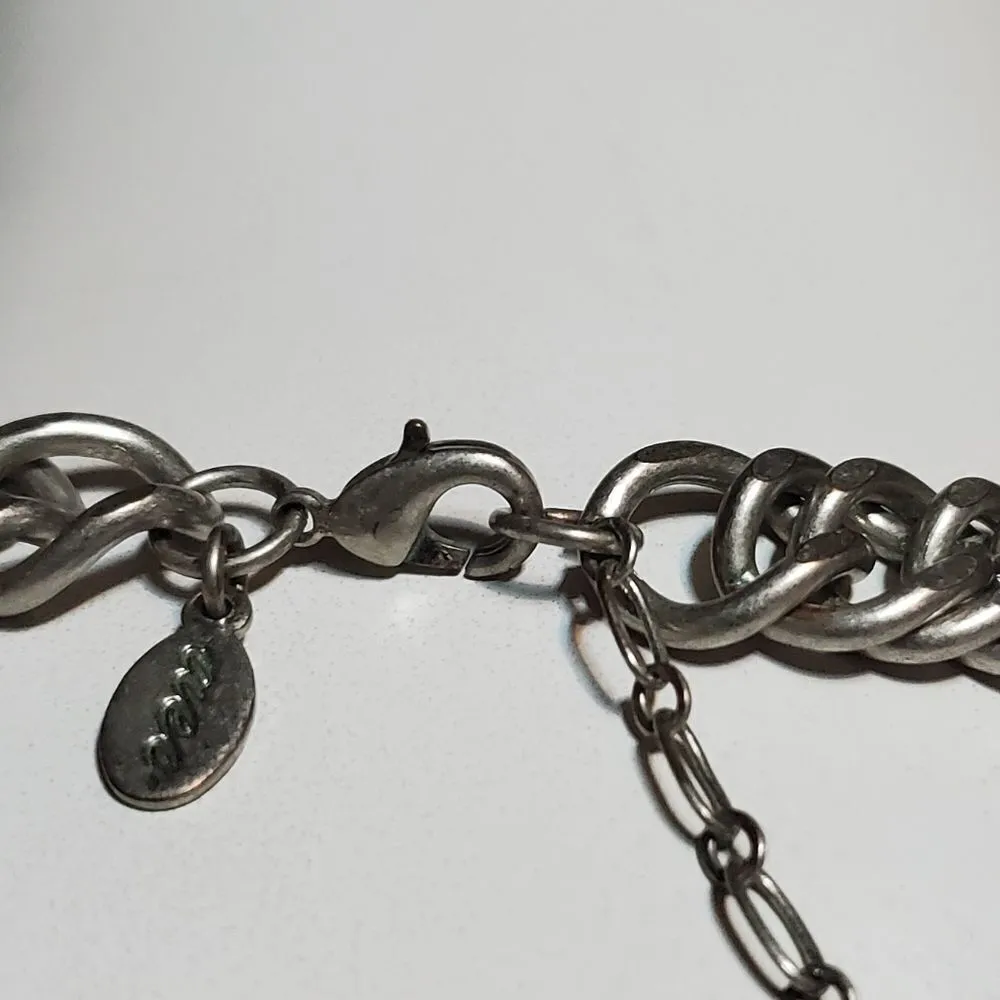 American Eagle Outfitters Silver Tone Chain Necklace - Image 4