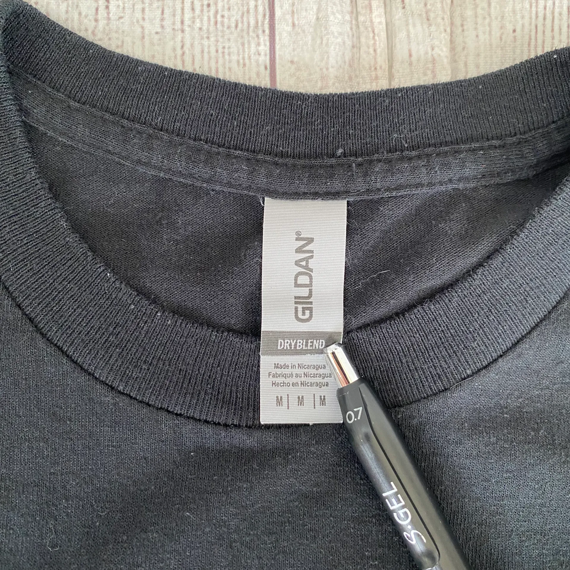 women M Crewneck short sleeve graphic print t-shirt black - Image 6