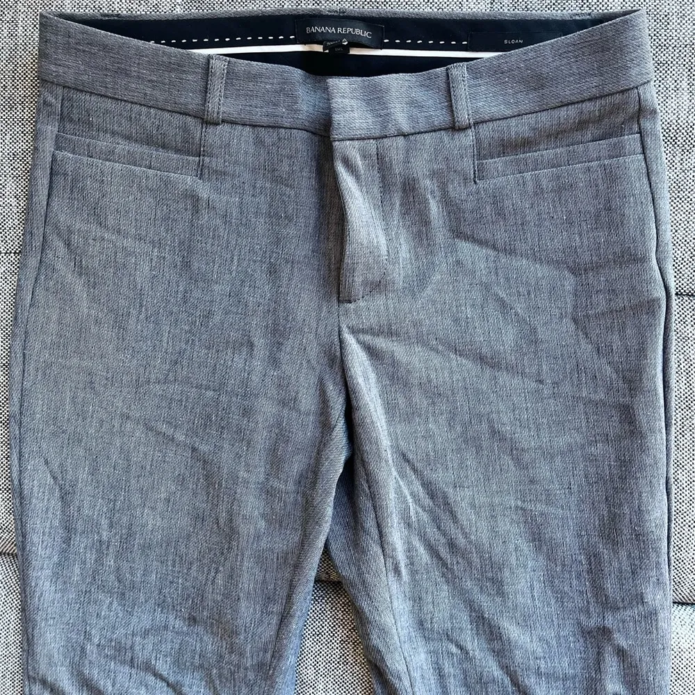 Banana Republic Gray Sloan tapered ankle pants - Image 5