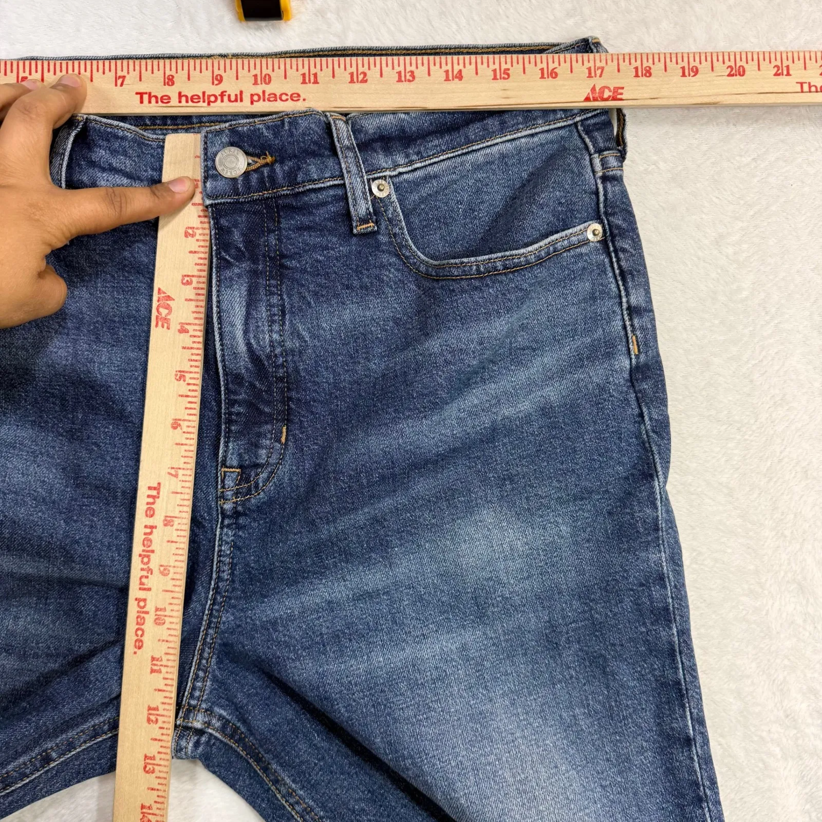 NWT JCrew 34X30 Full Length Classic Straight Jean Denim Poole Wash Capsule $188 Blue Size 34 - Image 10