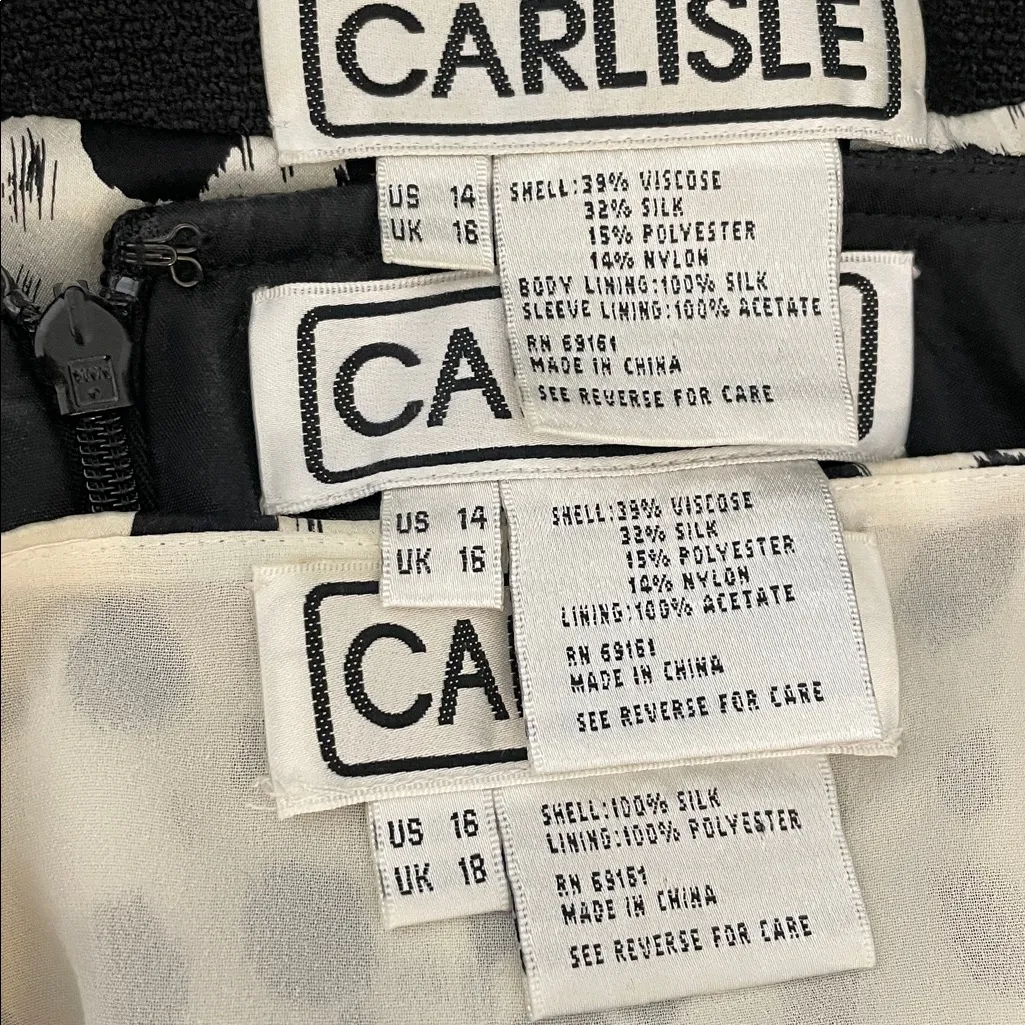 Carlisle 3 Piece Skirt Suit size 14 - Image 11