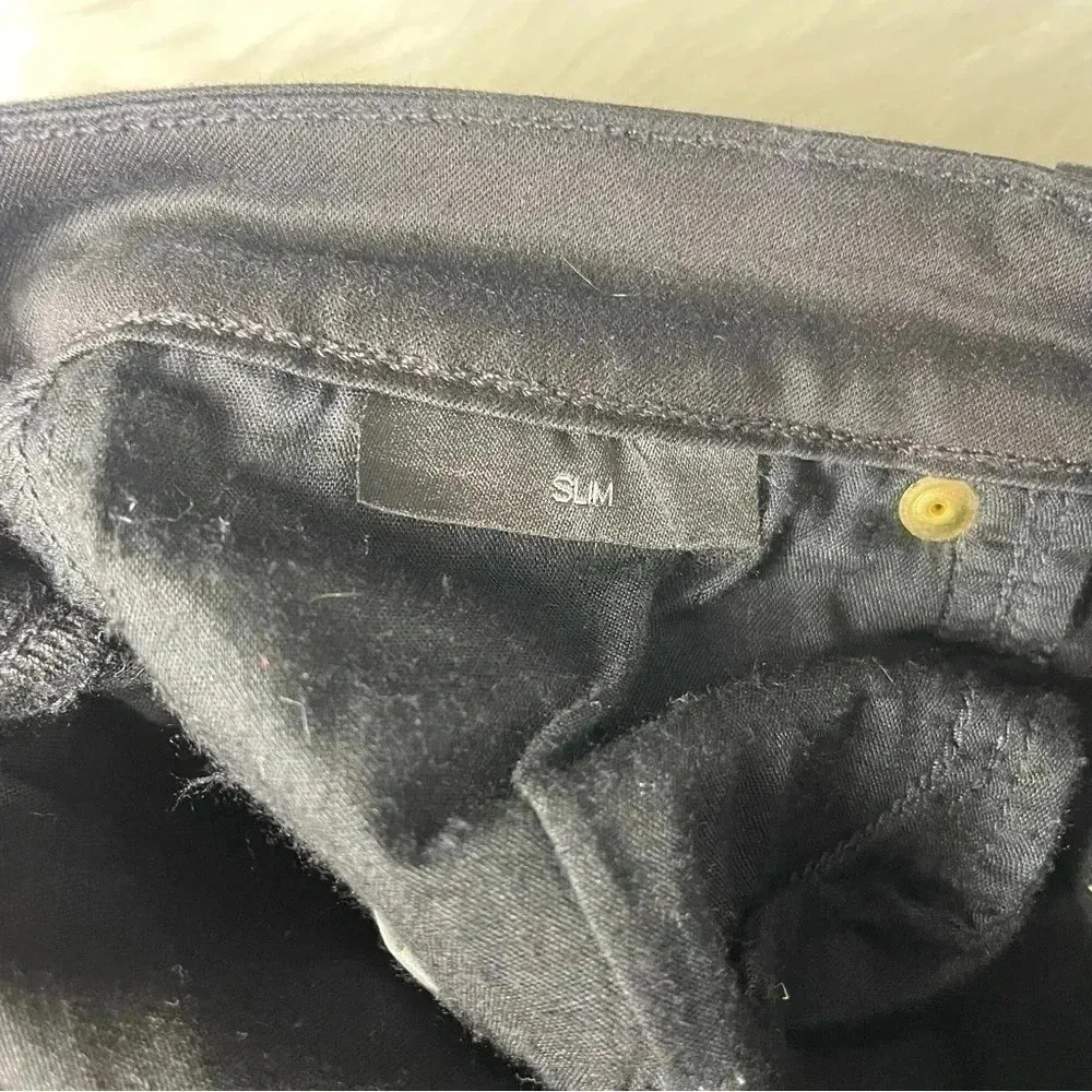 Genetic Slim High Rise Skinny Black Jeans Size 26 Denim - Image 4