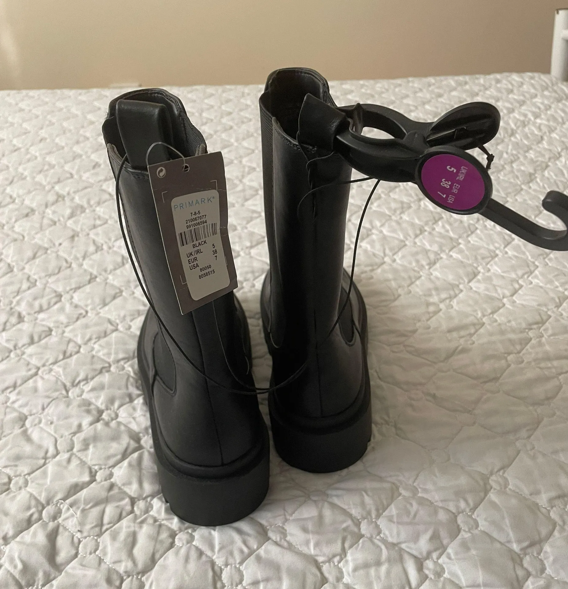 Primark Black Booties - Image 3