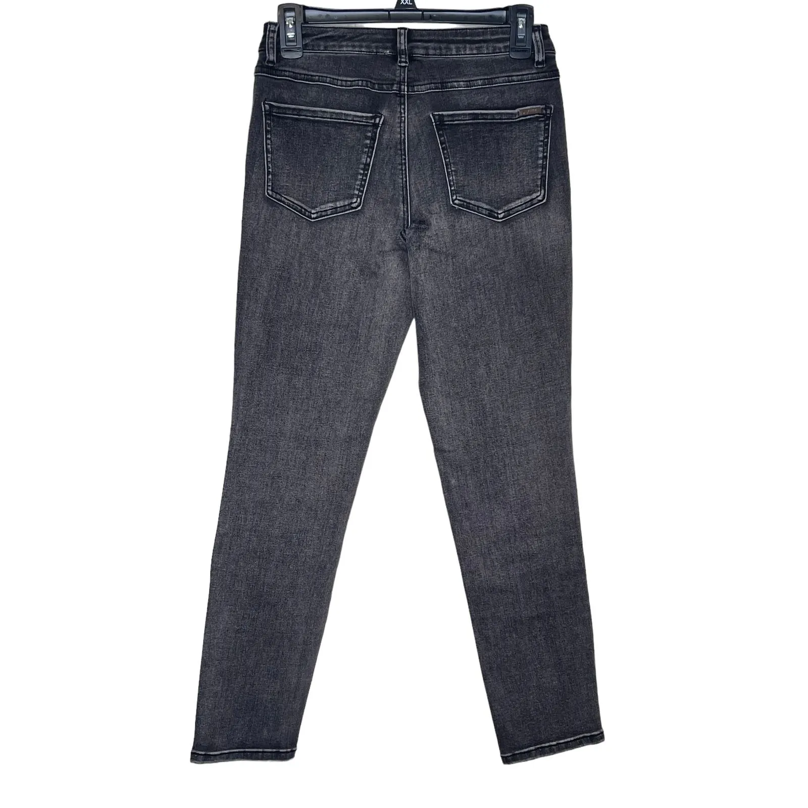 Joseph Ribkoff  Women's Jeans Stretch‎ Rhinestone Stud Snake Distressed Denim 2 - Image 10