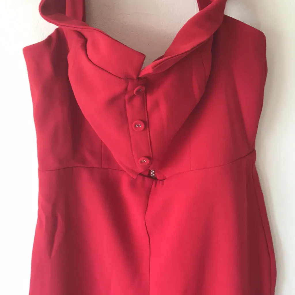 Revolve L’academie Red Leah Jumpsuit New With Tags - Image 3