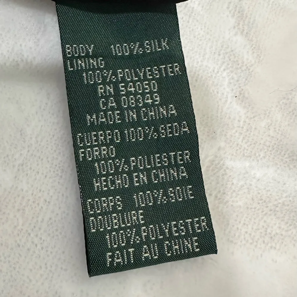 Lauren Ralph Lauren 100% Silk  Black Formal Blazer Tailored Design size 2 Petite - Image 13