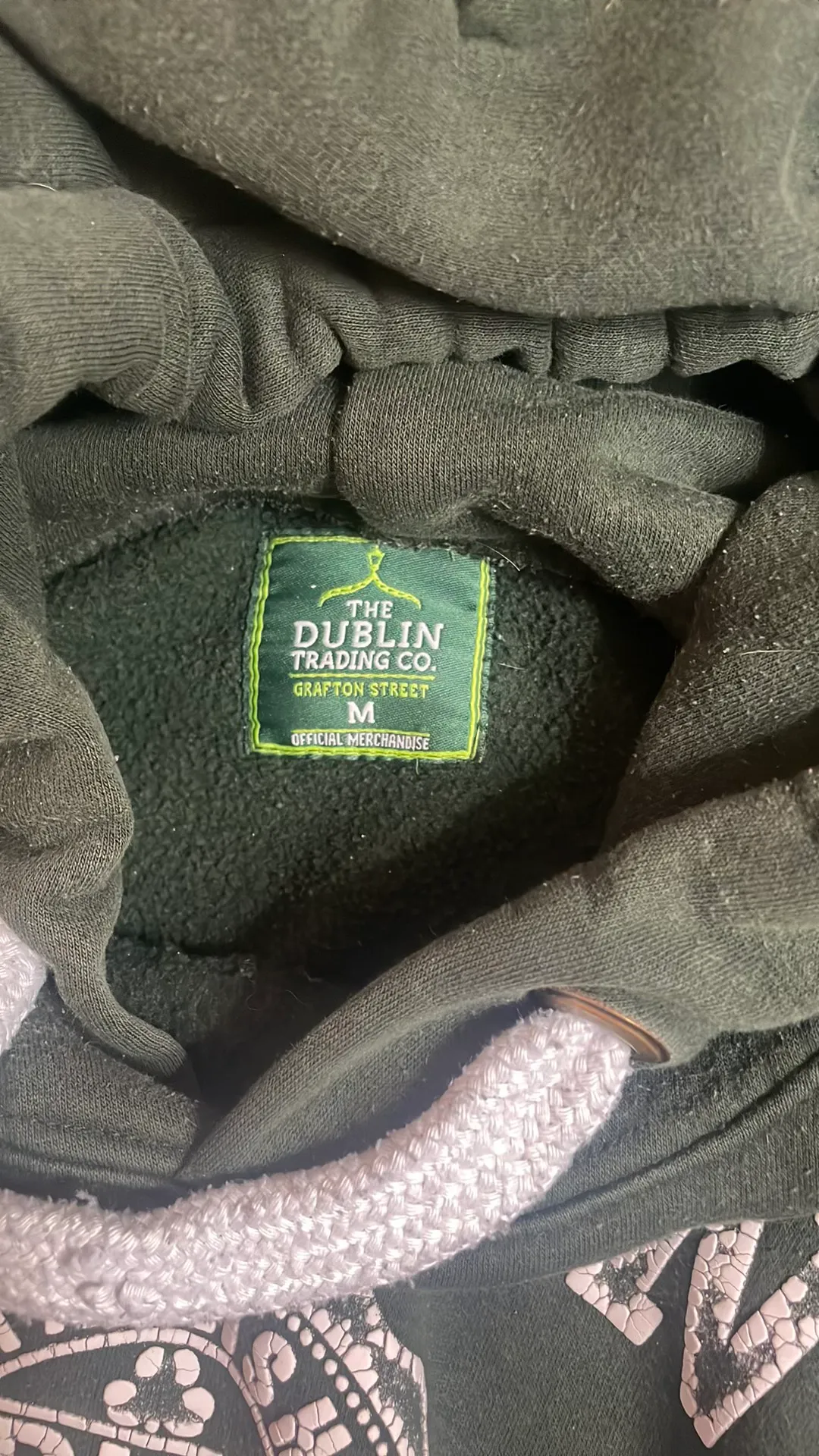Dublin Hoodie Green Size M - Image 2