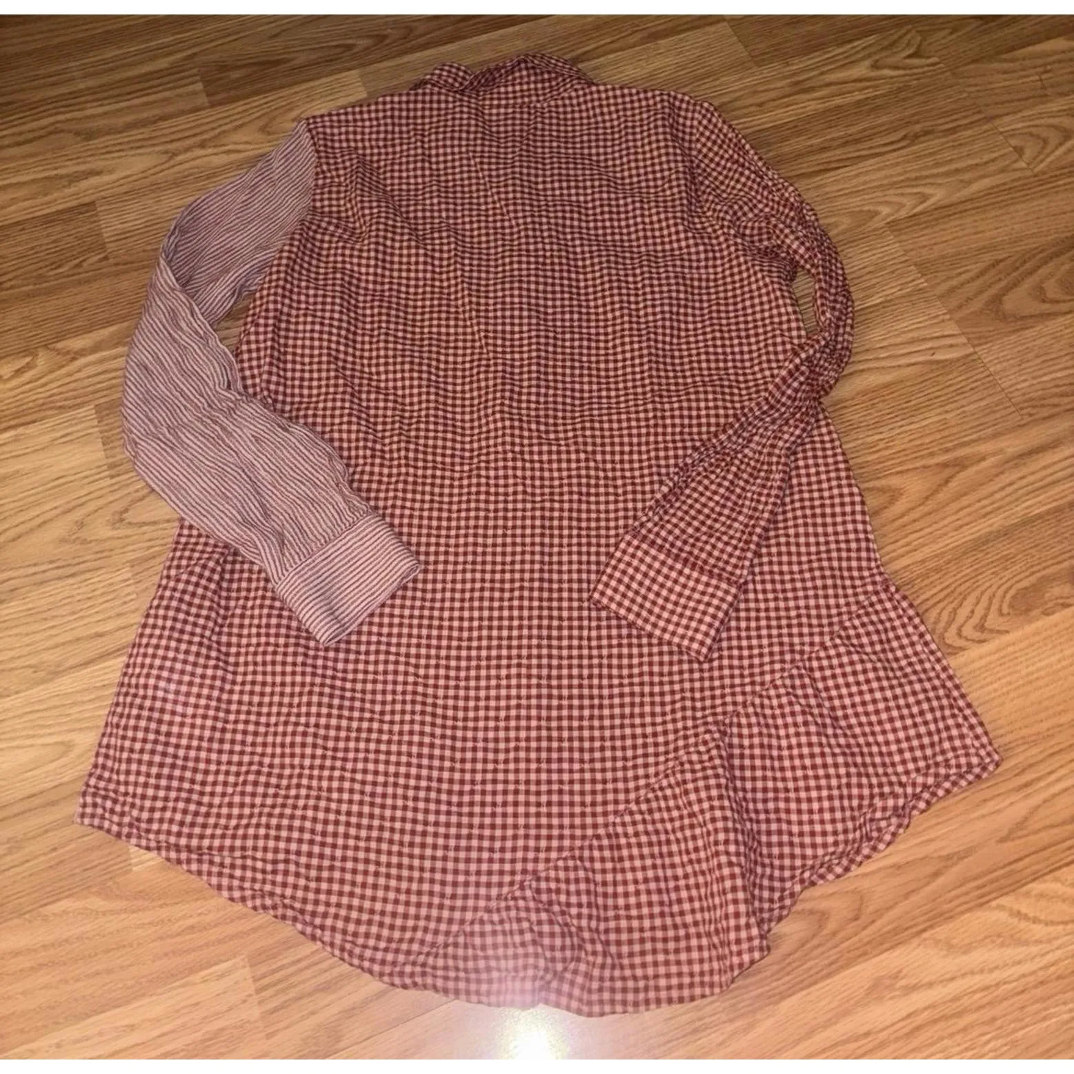 LOGO By Lori Goldstein Checkered Button Shirt Size XS - Image 9