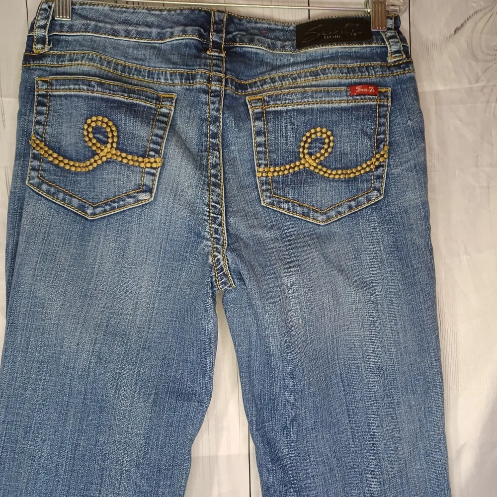 Seven BootCut Classic Blue Women's Jeans - Image 12