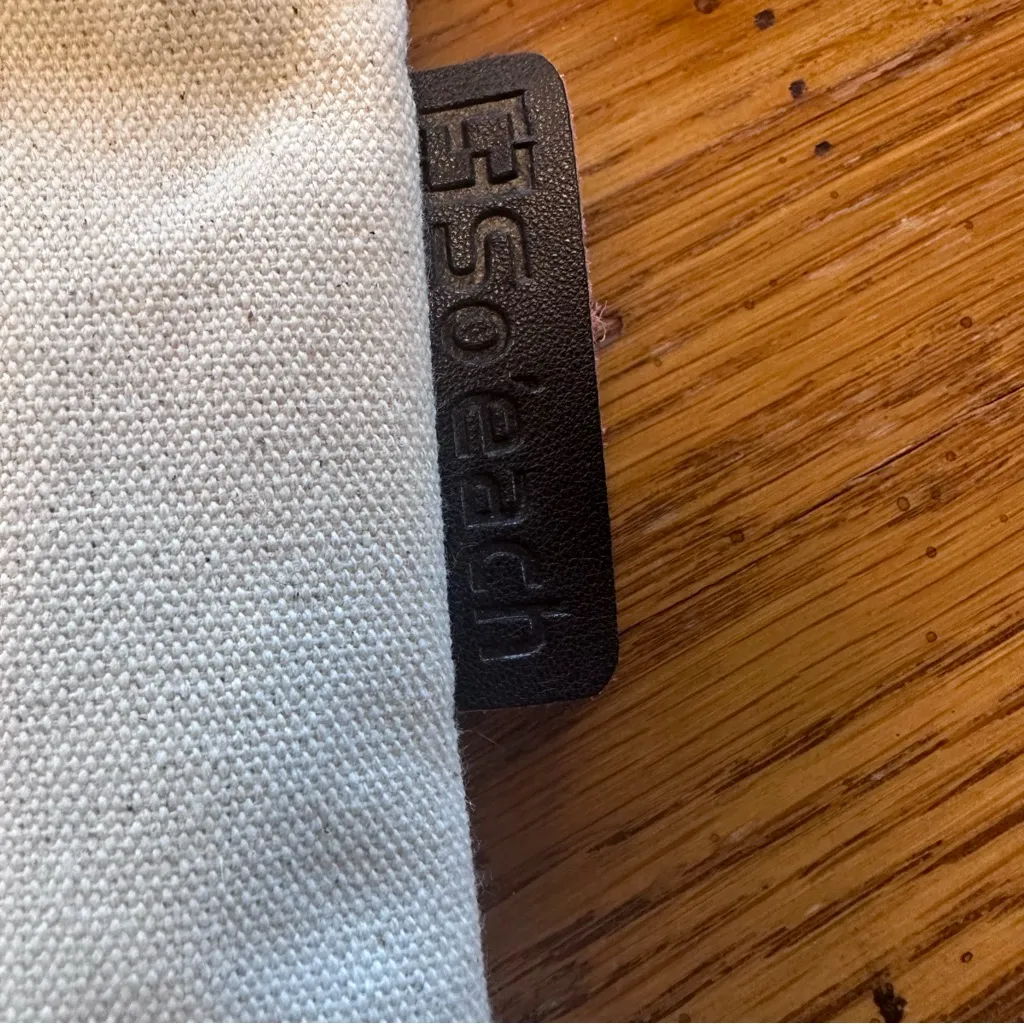 So’each Pineapple Leather & Canvas Totebag NWT Green - Image 4