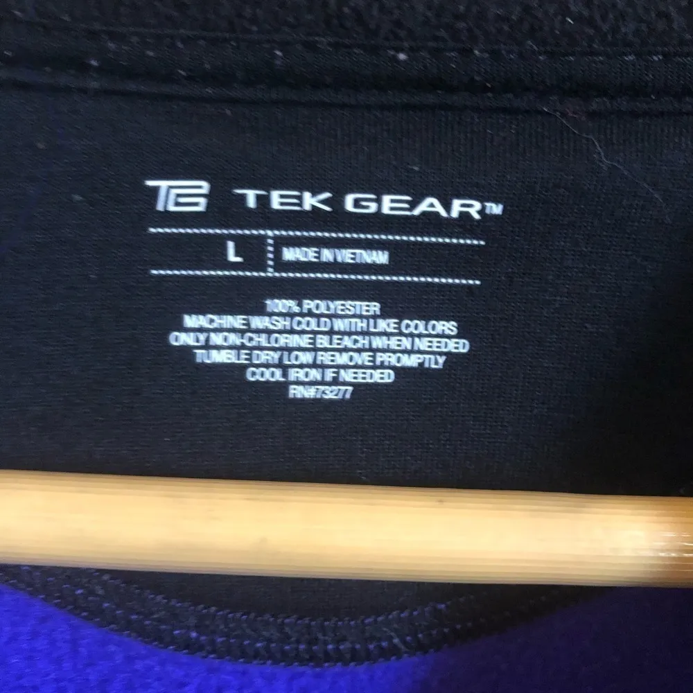 Tek Gear fleece zip jacket  Size Large - Image 4