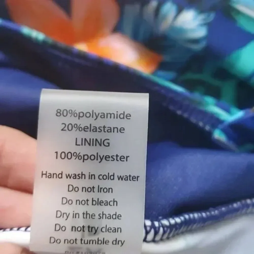 Sunsations 2X Skirted One Piece Bathing Suit | Swim Dress One Piece Bathing Suit Blue - Image 10