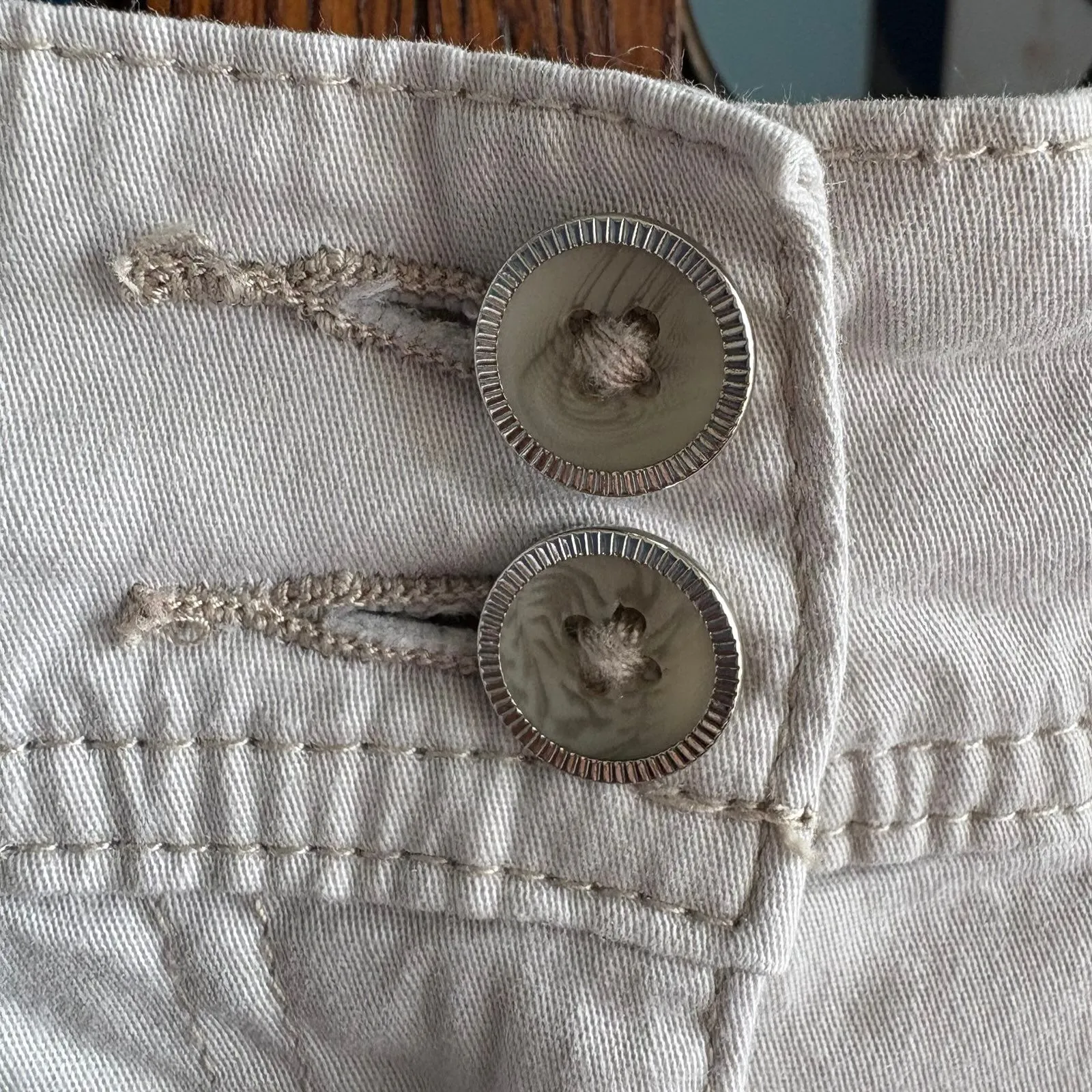 Karen Scott Khaki Utility Cotton Skort – Sporty Stretch Fit, Size 14 - Image 4