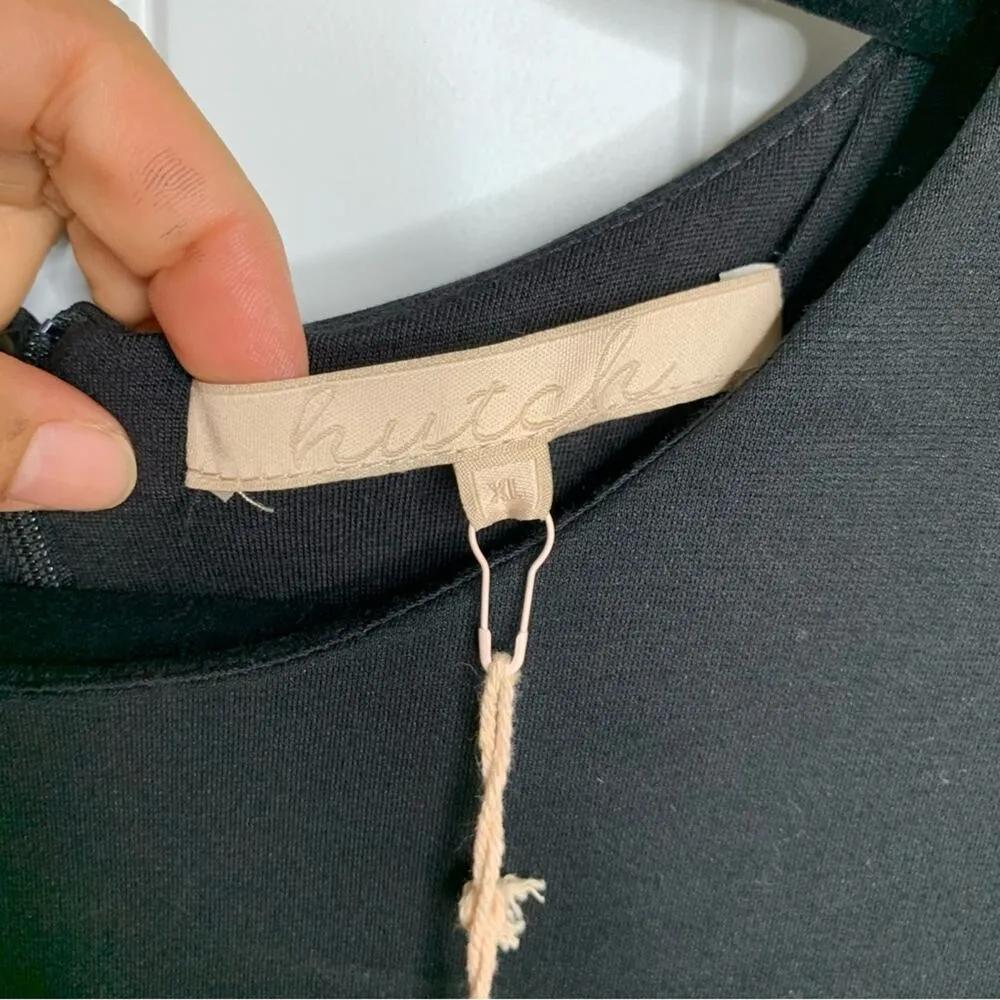 Anthropologie Hutch color block fit n flare dress size XL office‎ career teacher - Image 9