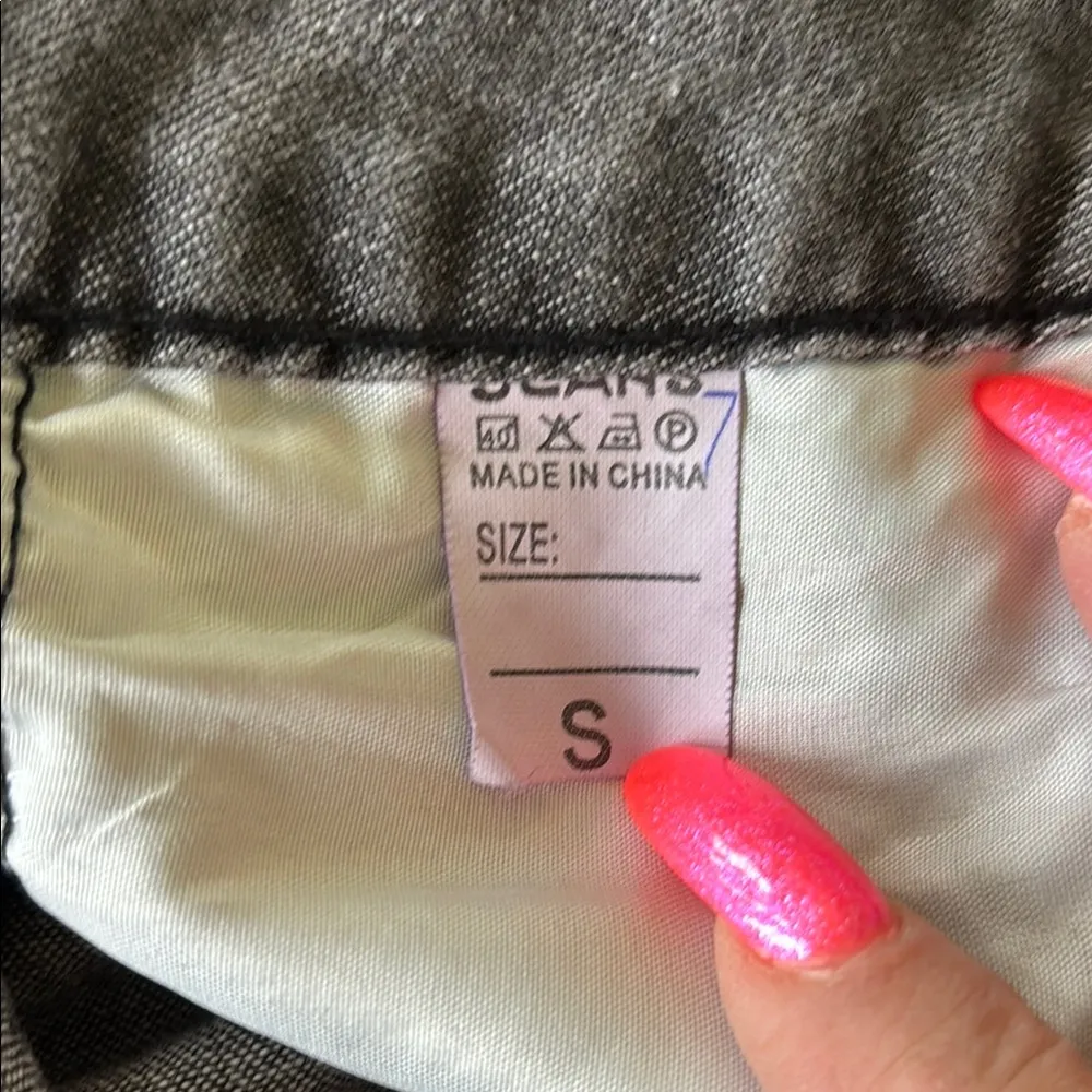 Floral appliqué look Gray Jeans Size undefined - Image 10