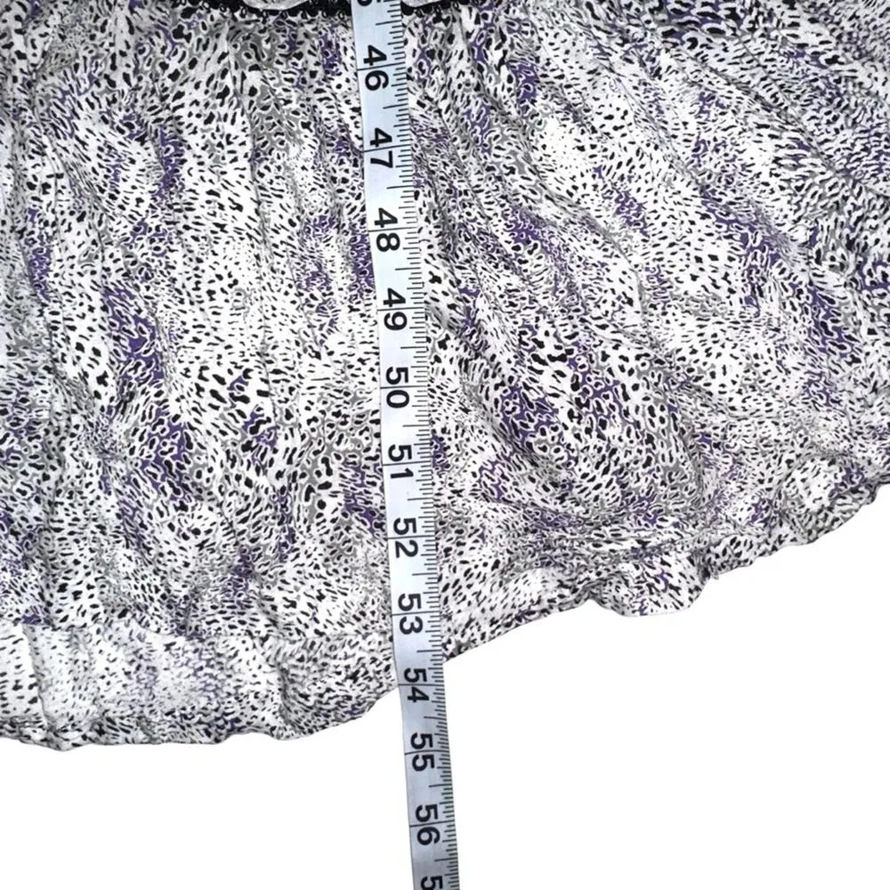 Poupette St Barth Clara Sleeveless Printed Button Front Maxi Dress MEDIUM - Image 6