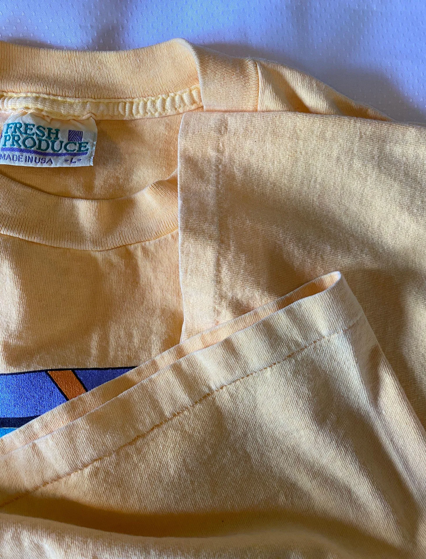 Fresh Produce Vintage Single Stitch Fish Shirt - Image 4