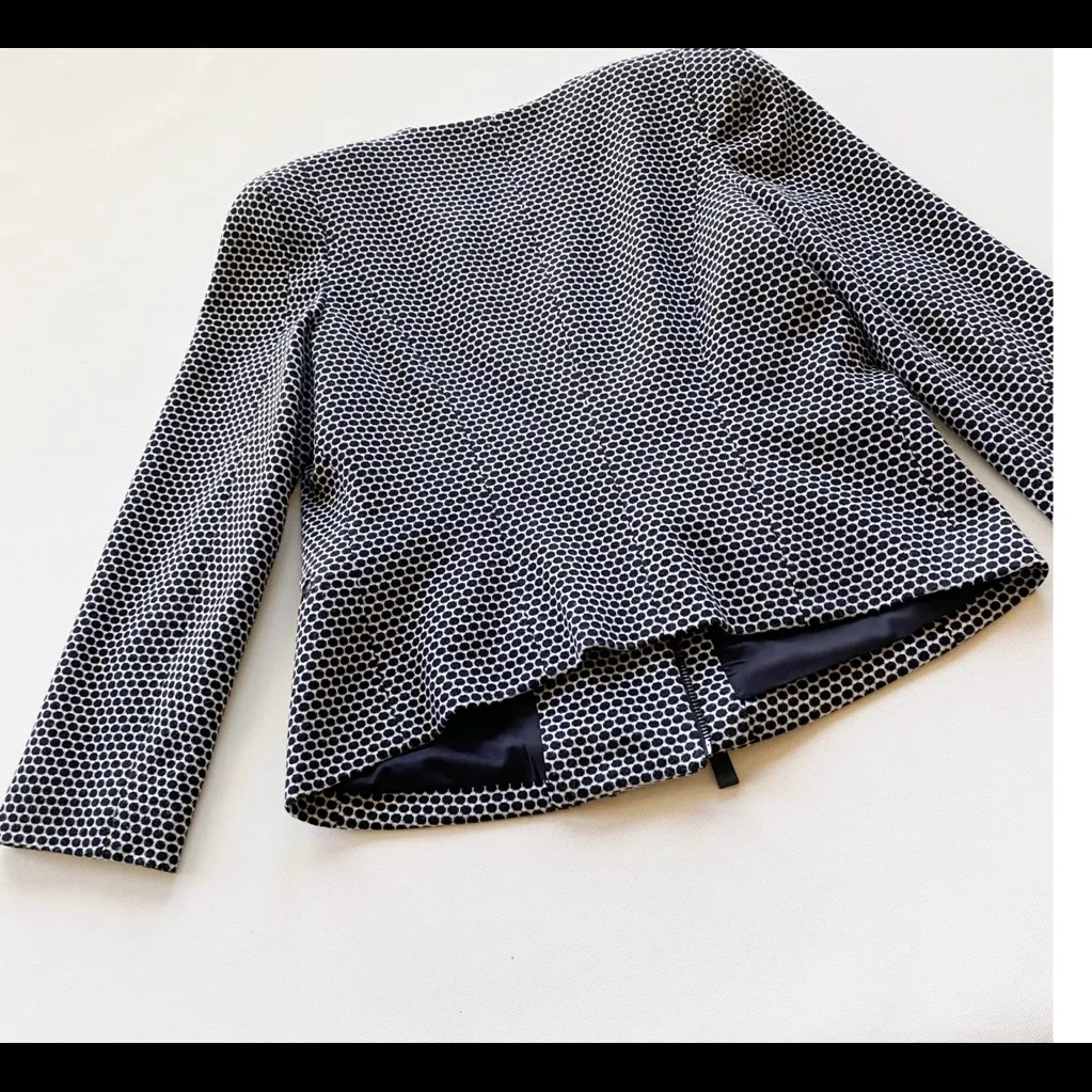 Vince Camuto Polka Dot Moto Jacket Blazer - Image 11