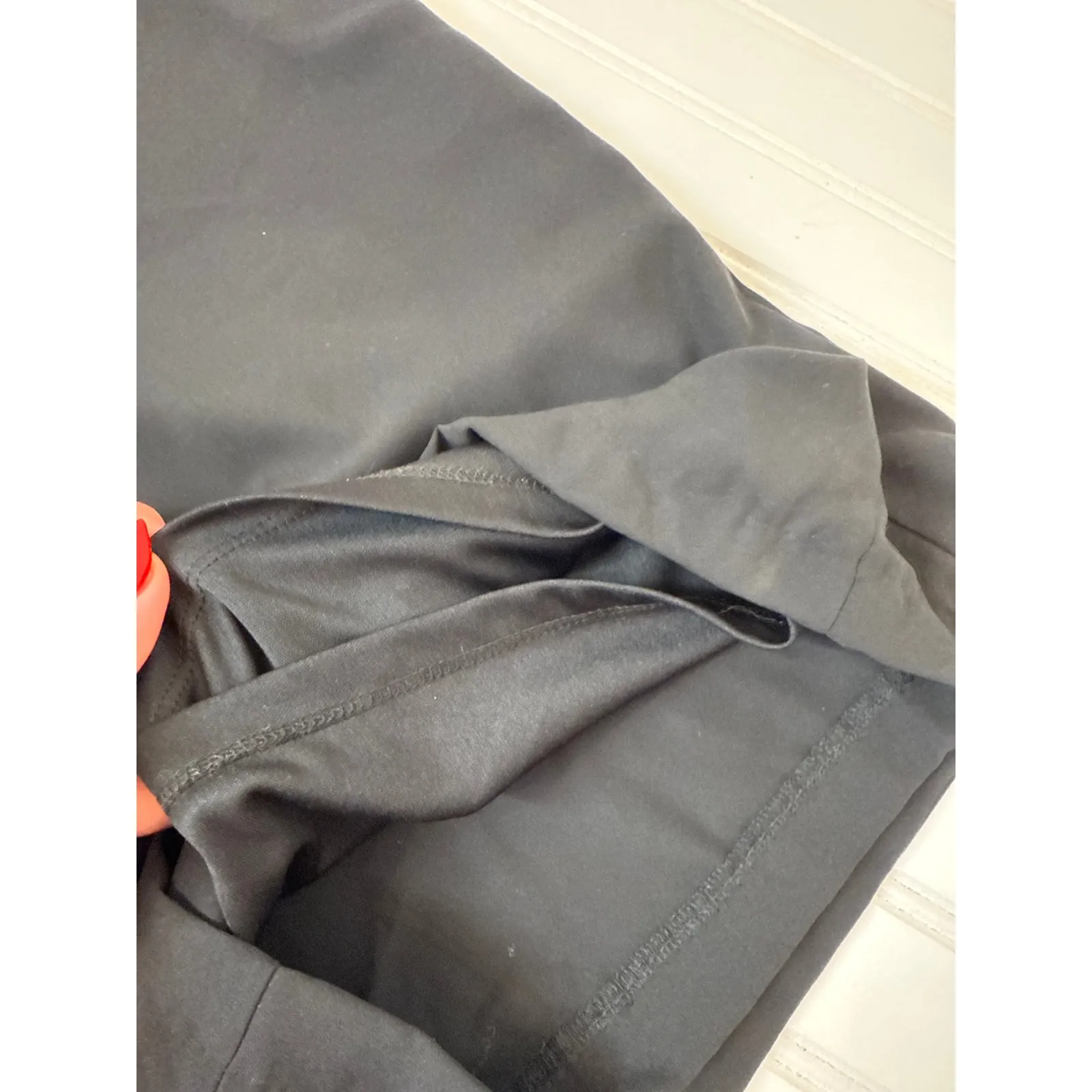 NWOT Thalia Sodi Black Faux Wrap Belted Jumpsuit Sleeveless Classic Size 10 - Image 8