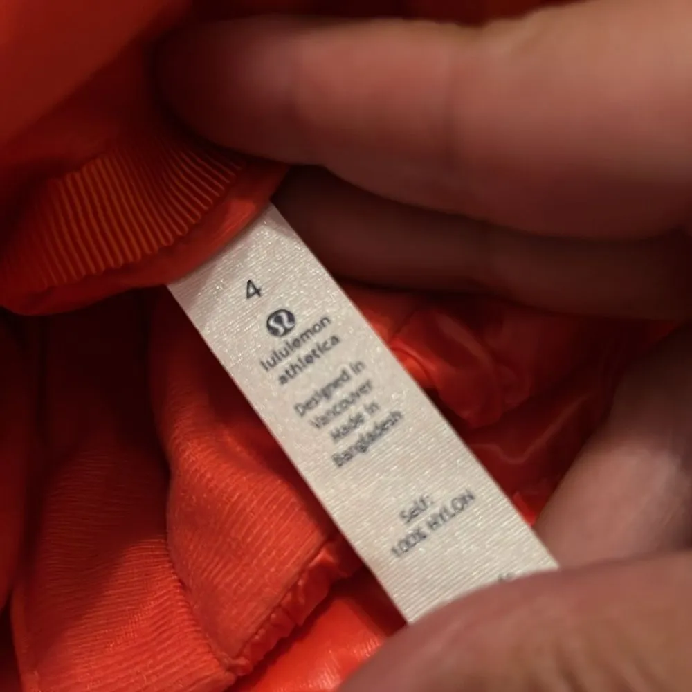 Like New Lululemon Fluffin Awesome Down Puffer Vest in Alarming Red 4 - Image 11