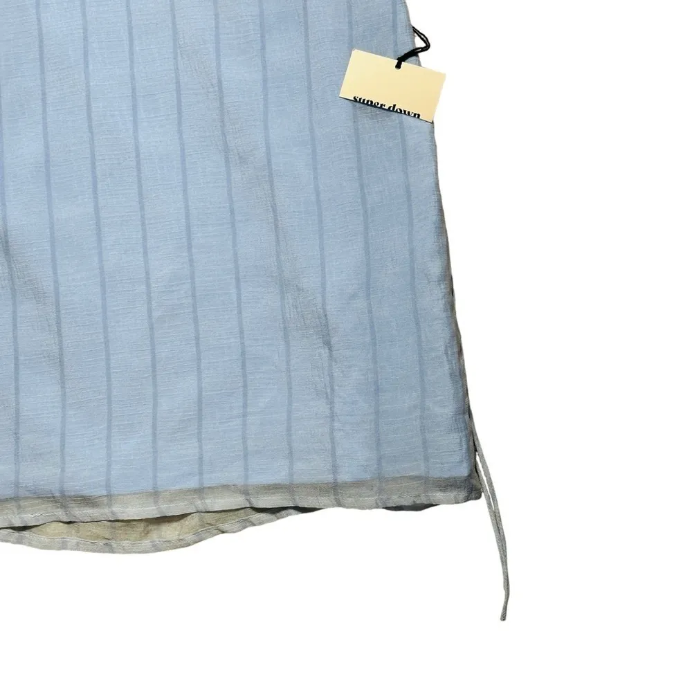 Revolve Periwinkle Petra Side Tie Mini Dress US S - Image 6