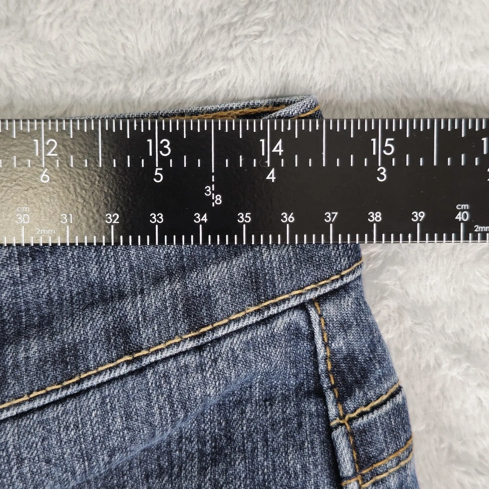 Nine West Jeans Womens 6 Blue Vac Freedom Skinny Denim Cotton Stretch Casual - Image 6