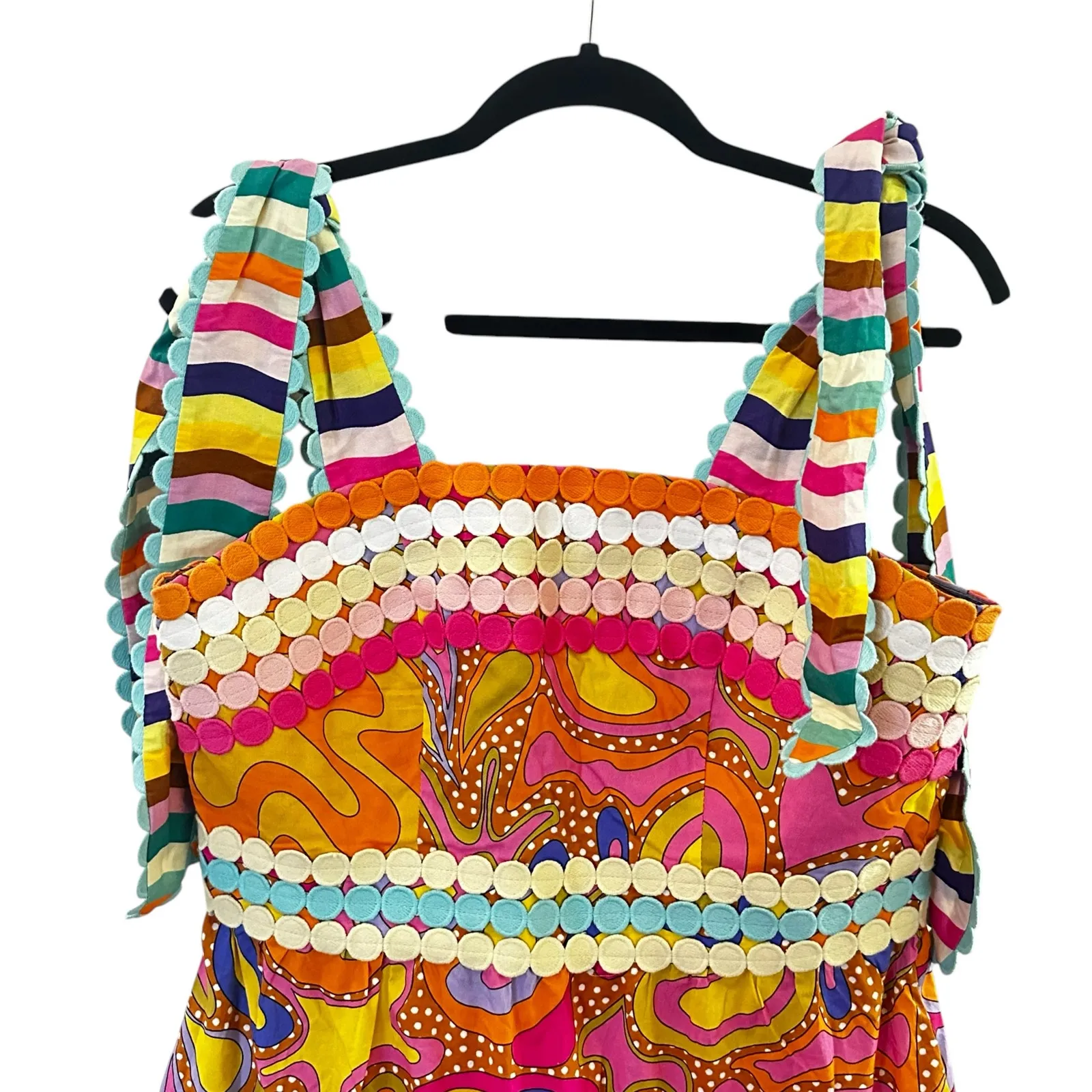 CeliaB Magnolia Dress Orange Size L - Image 5