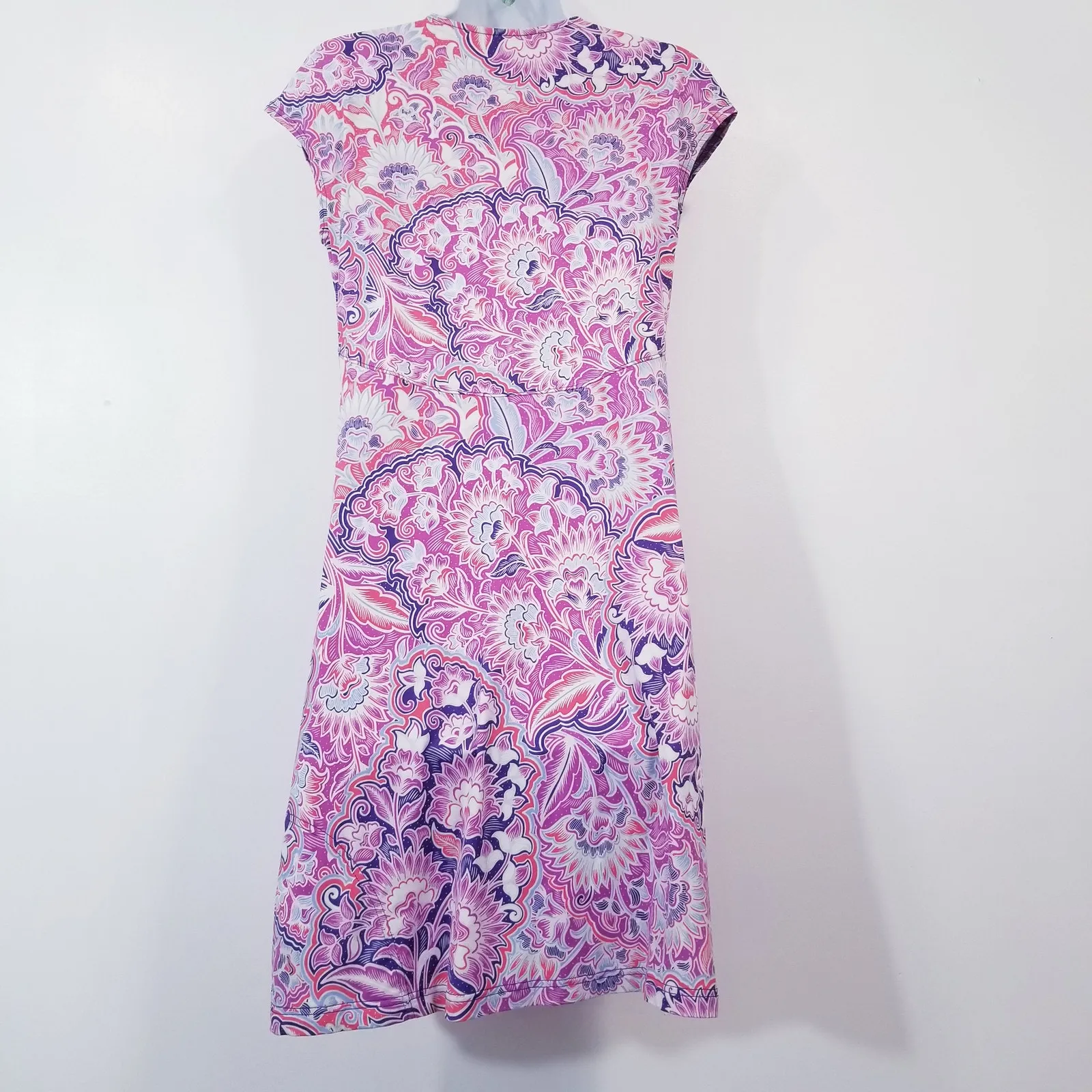 Title Nine Floral Prints Activewear Dress Zip pocket by the hem Pintuck Outdoor - Image 2