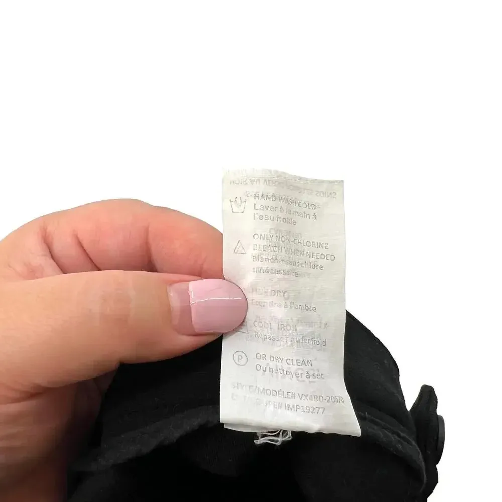 Vince Riding Pants Zip Front Pocket Black Ponte Knit‎ Leggings Size 0 - Image 13