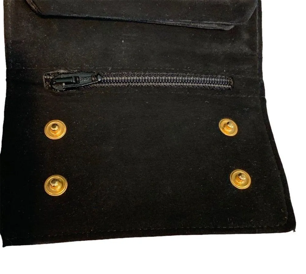 Vintage Exclusively for Black Genuine Leather Fold-open Wallet - Image 6