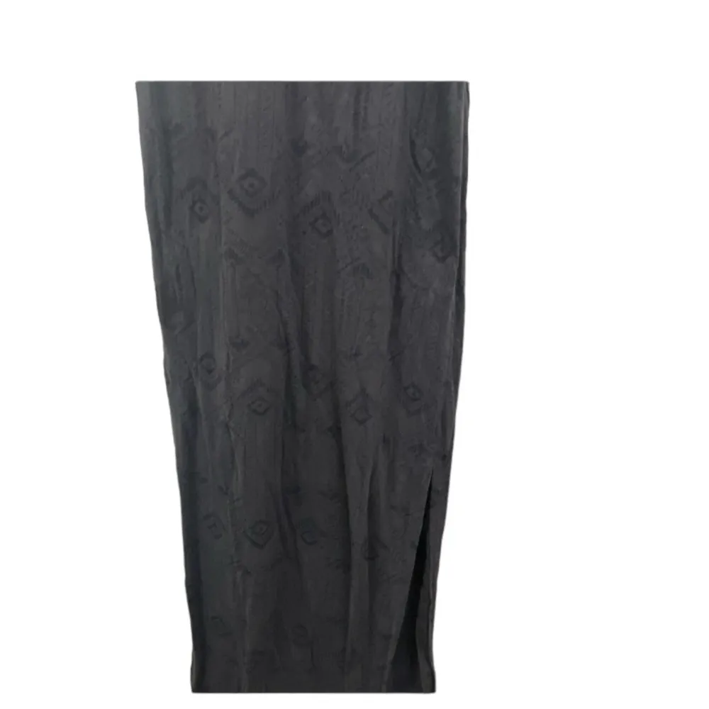 Athleta charcoal grey lined dress strappy back w bra shelf size medium - Image 2