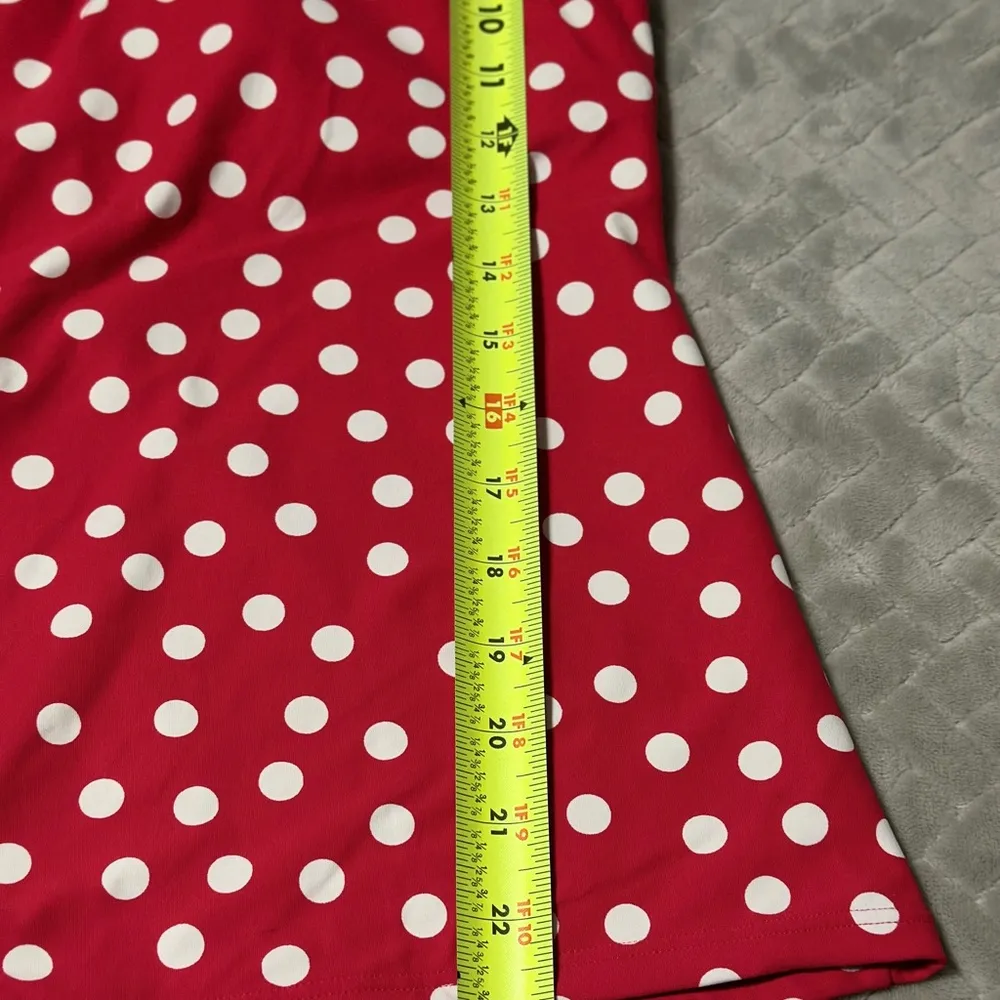 Nip Tuck Swim Red/White Polka Dot Tankini
Top Size 12 - Image 5