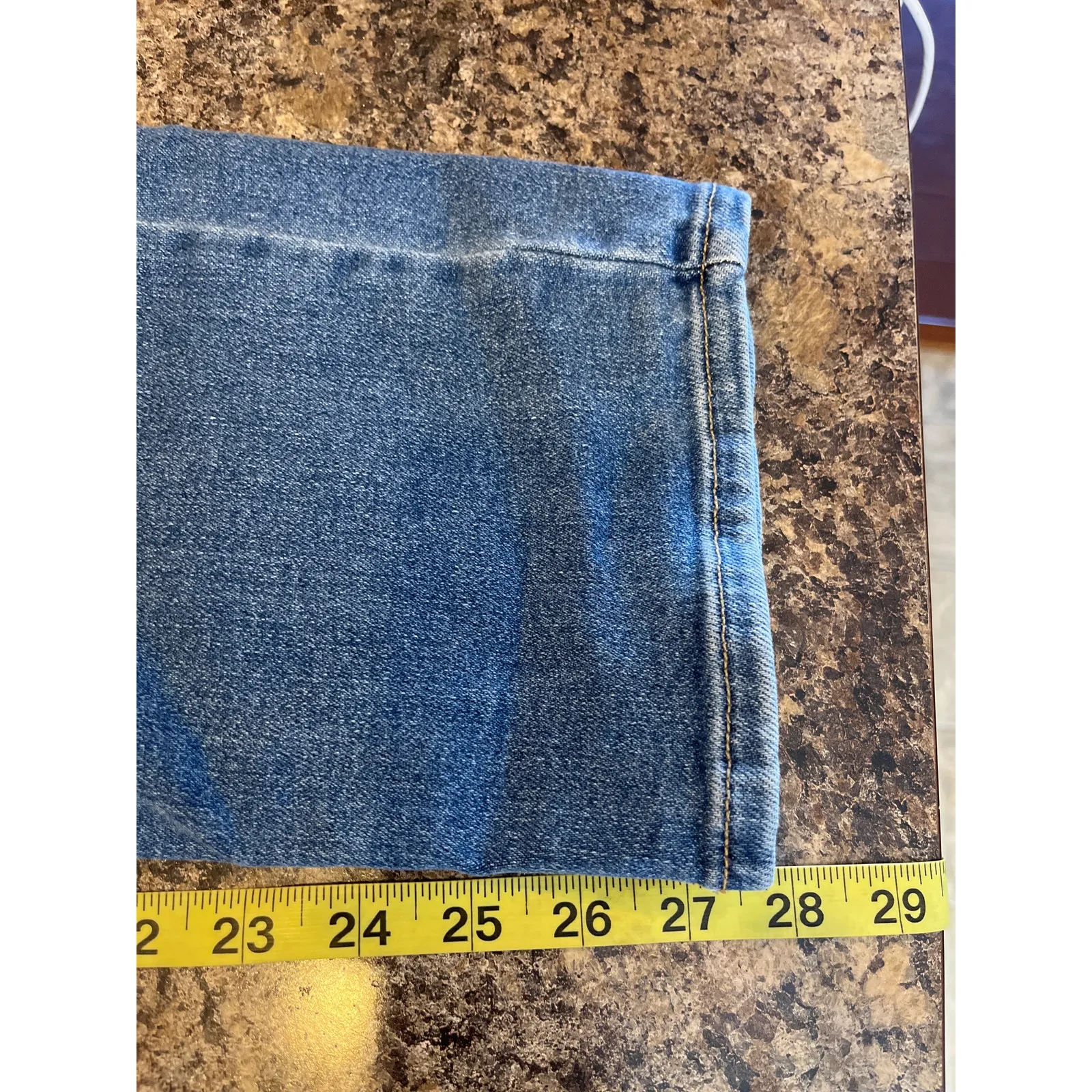 Just Black Denim Size 29 Medium Blue Wash Jeans - Image 6