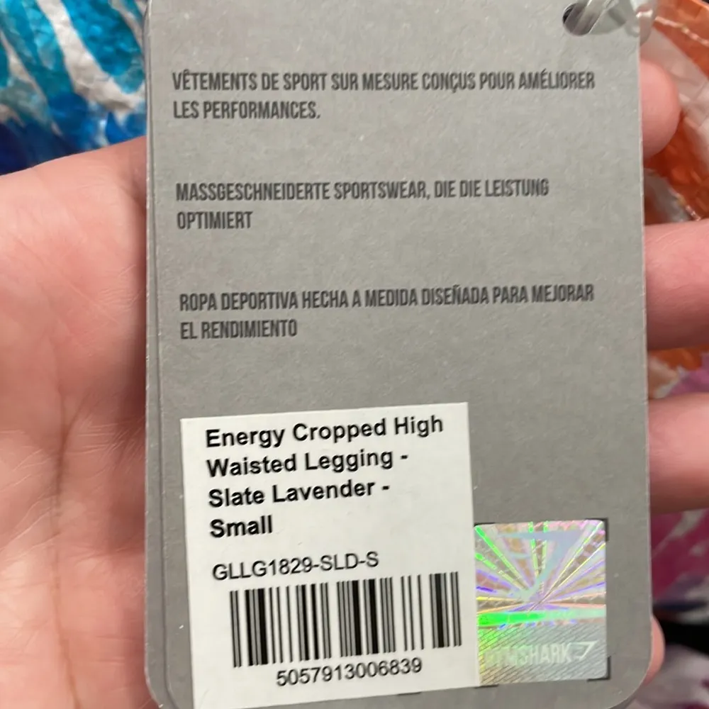 NWT Gymshark Energy Cropped Leggings - Image 8