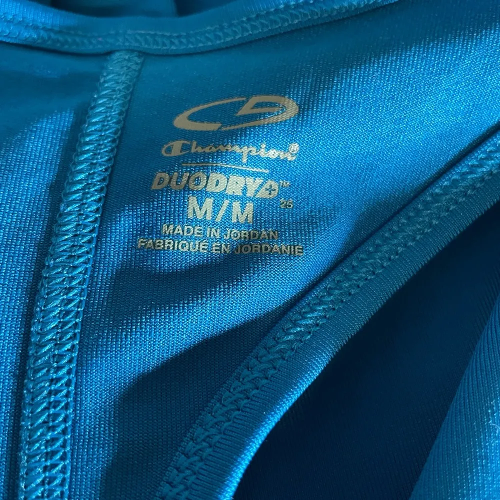 Champion DUODRY Razorback Blue Athletic Tank Size Medium - Image 4