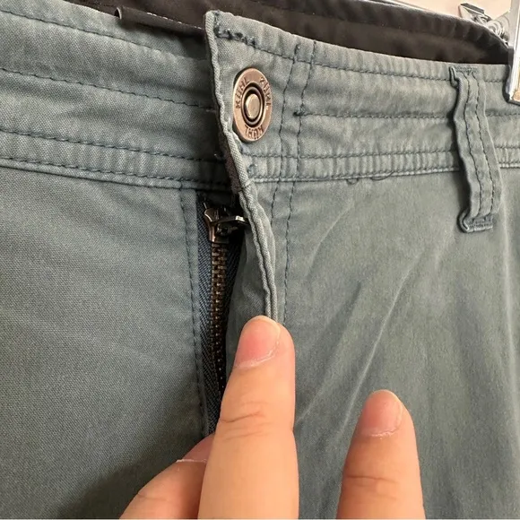 Kuhl Legendary Pants Womens 12 Short Blue Roll‎ Up Lightweight Hiking Outdoor - Image 8