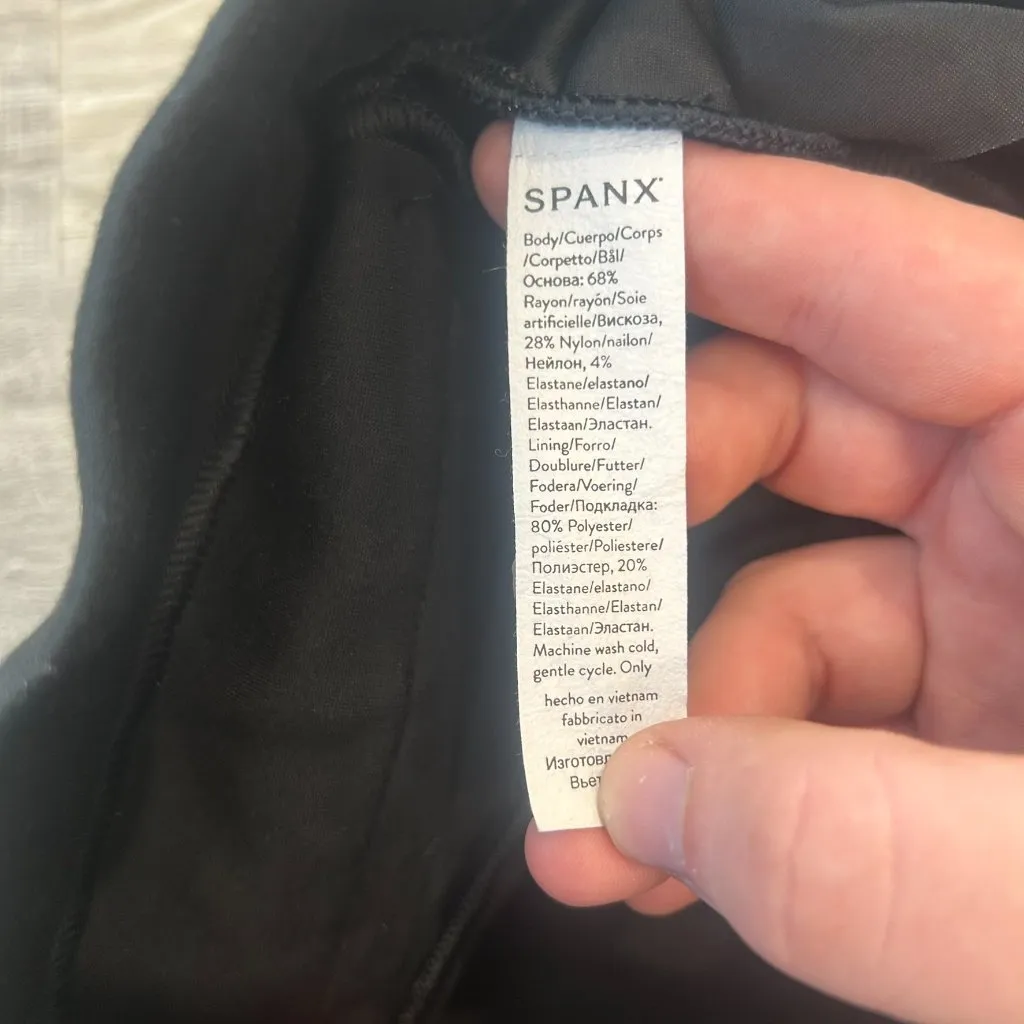 Spanx Black Perfect Kick Fare Pants Ankle S20 - Image 7