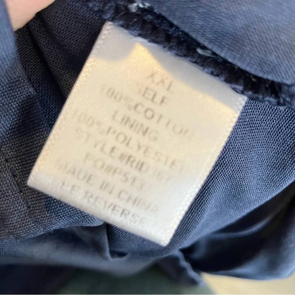 Roolee Navy Short Sleeve Dress w/Ruffle Women’s Size XXL - Image 8