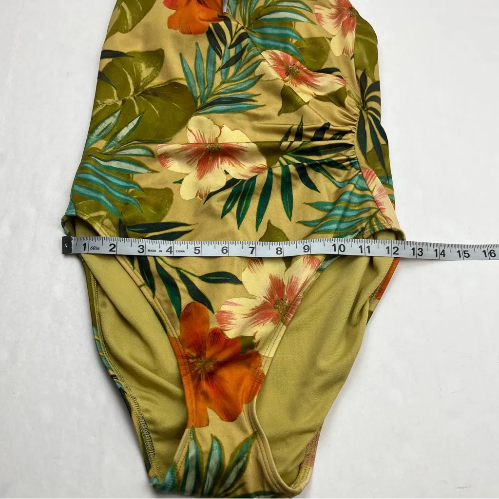 Lauren Ralph Lauren Women's Size 8 Printed‎ Halter Neck One Piece Swimsuit NWOT - Image 11