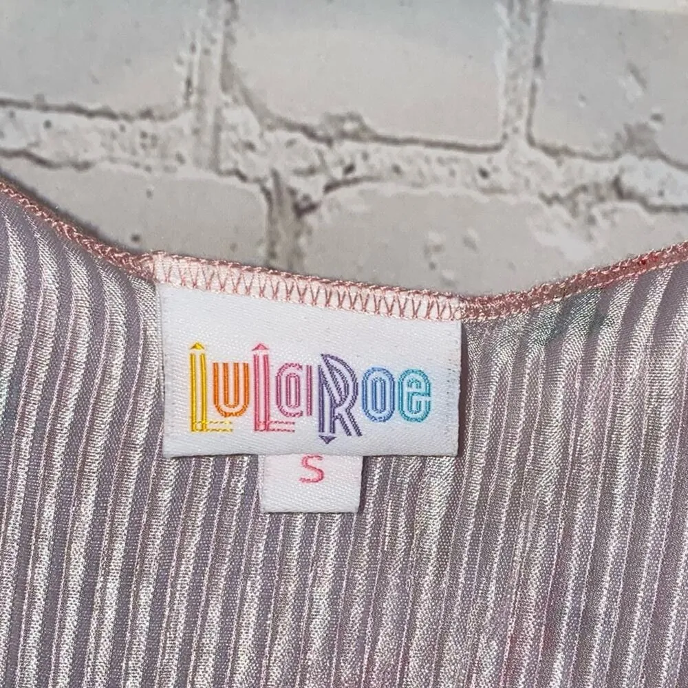 NWT LulaRoe Shirley Pink Floral Kimono - Image 4