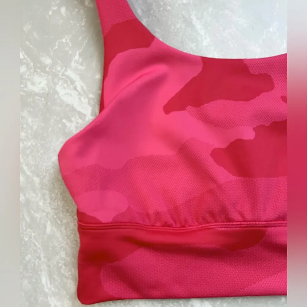 [Offline Aerie] Red Camo Sports Bra- Size XS - Image 3