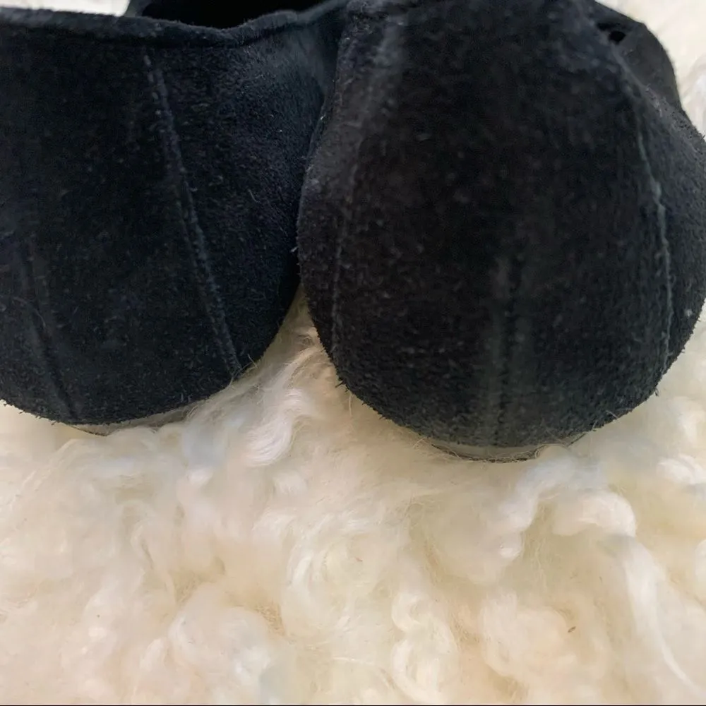 Talbots Black Suede Pointed Toe Loafer - Image 3