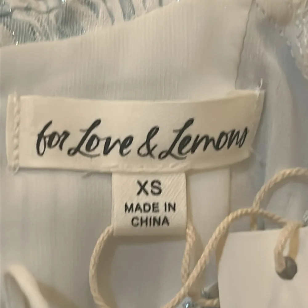 For Love & Lemons  Leslie Crop Top Size XS - Image 5