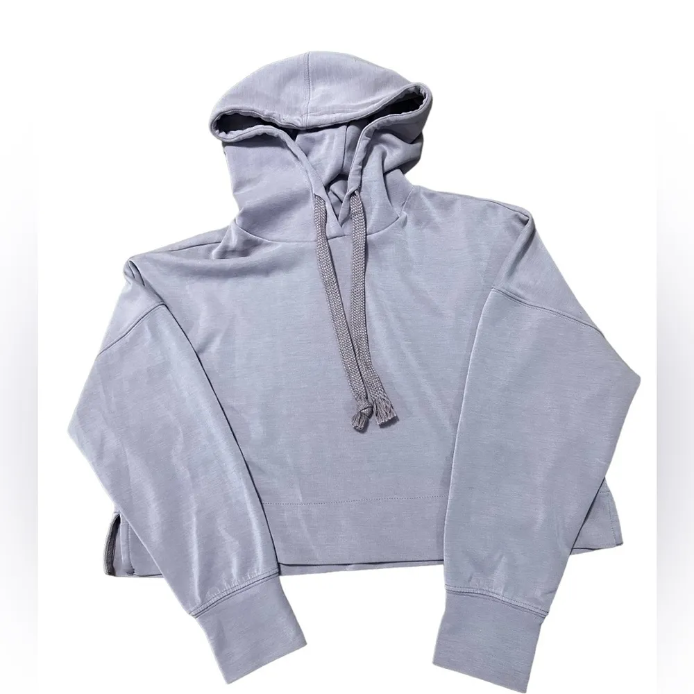 NWOT AS REVIVAL cropped hoodie Purple Size XS - Image 2