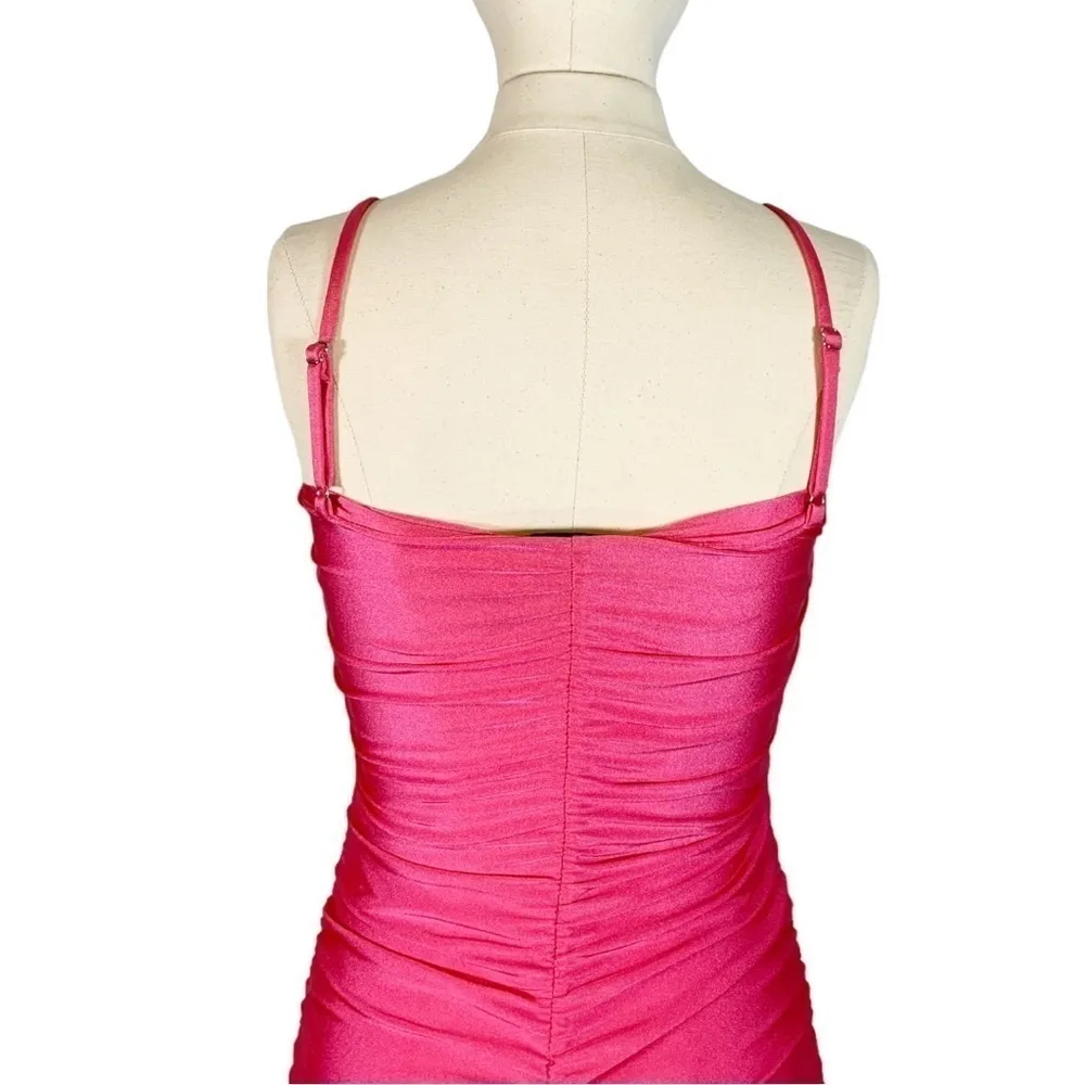 HOURS Shelby Sleeveless Cut Out Midi Dress Size Small - Image 8