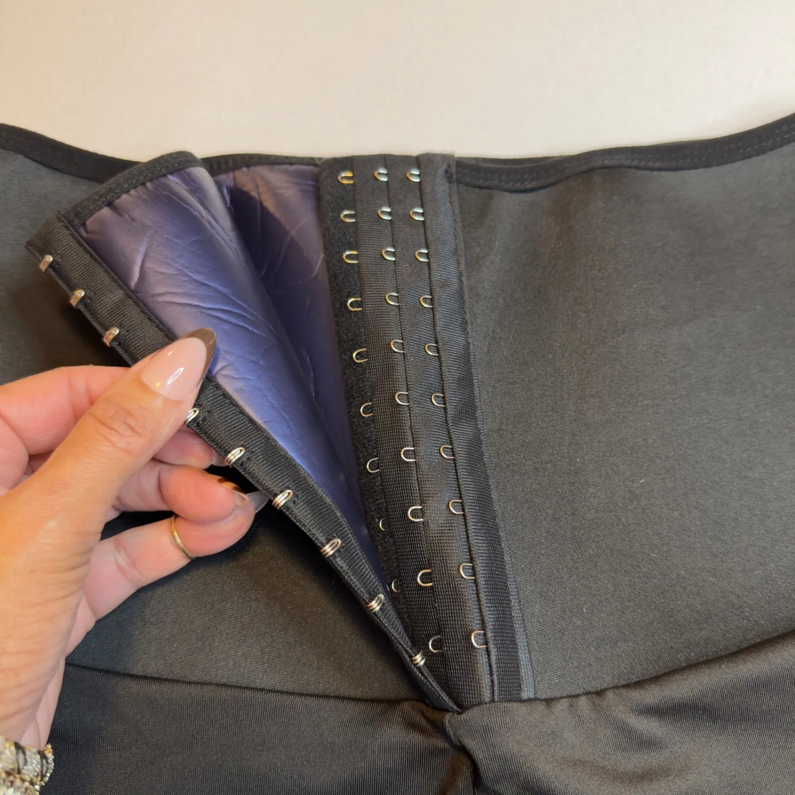 Corset High NEW Waist Shorts Tummy Control Shapewear Body Shaper Black Plus 3X Size undefined - Image 9