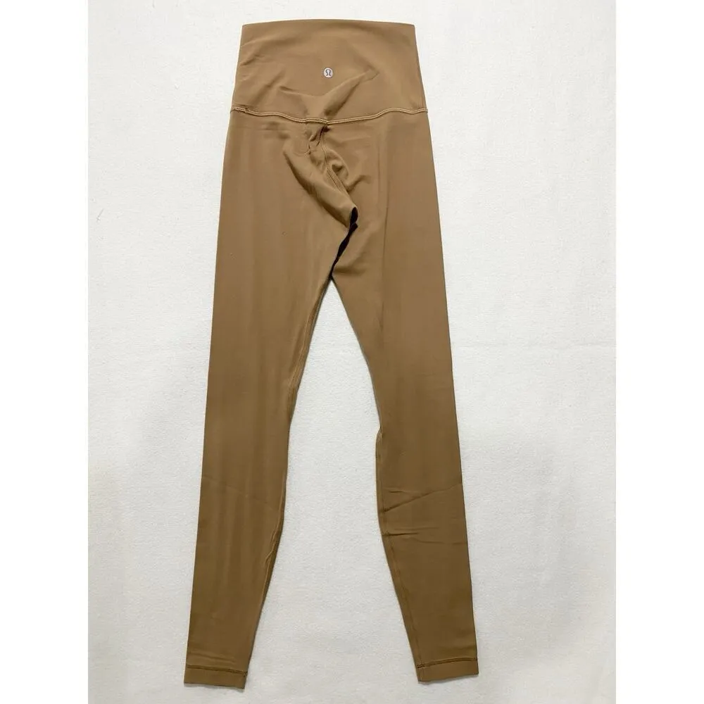 Lululemon Align Pant 28” Leggings Size 2 Brown Camel Tan High Rise Yoga Pants - Image 6